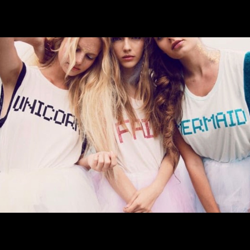 NWOT Wildfox Fairy Muscle Tank Top Small